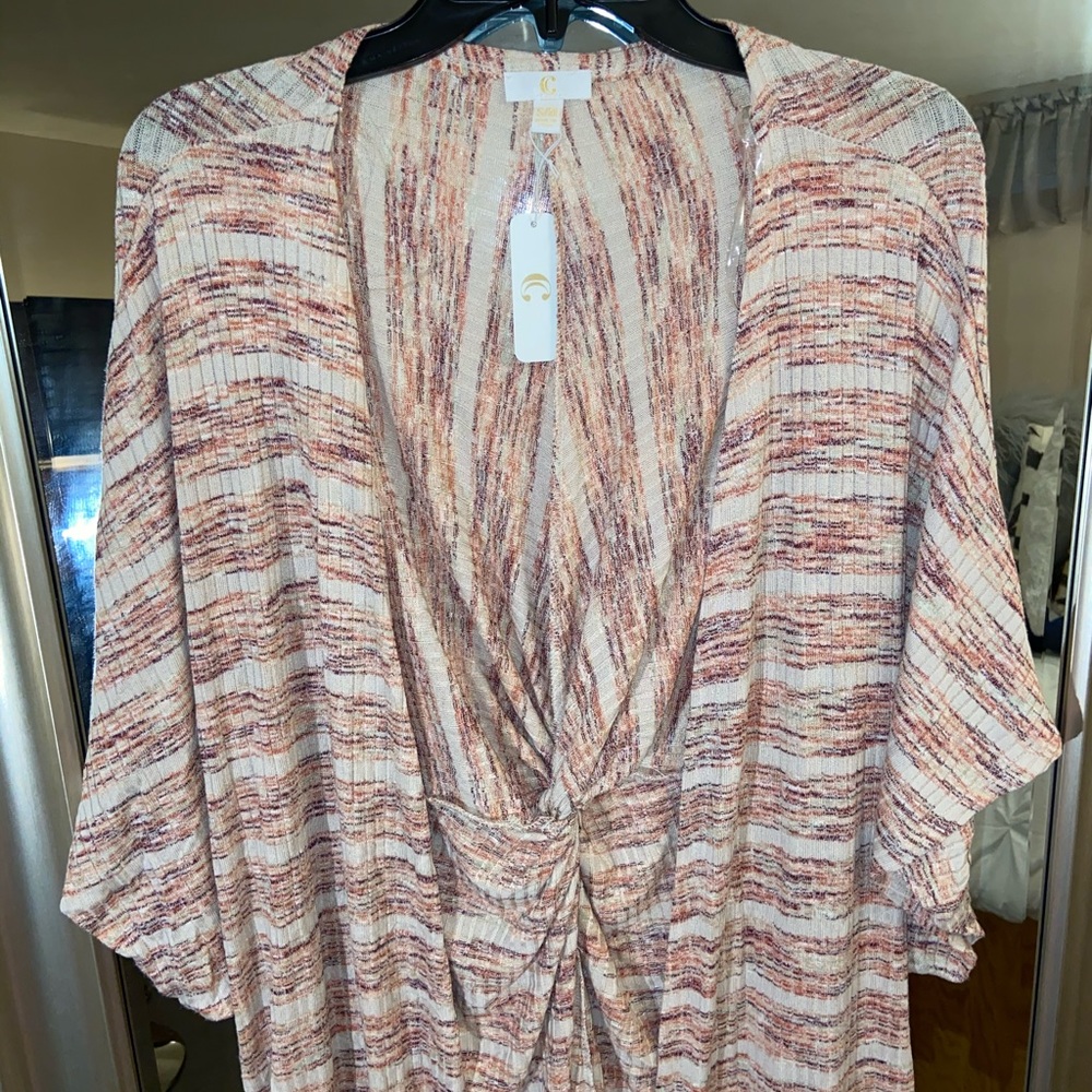 NWT Charming Charlie Cardigan Knot Back